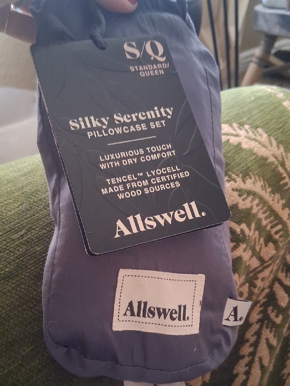 Allswell Silky Serenity Pillowcase Set - Deep Purple